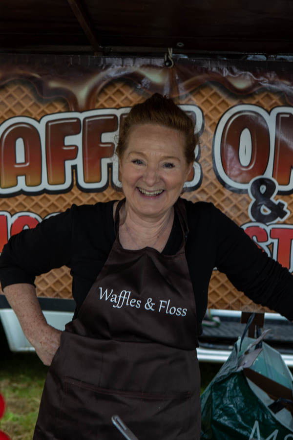 Susan owner of waffles and Floss